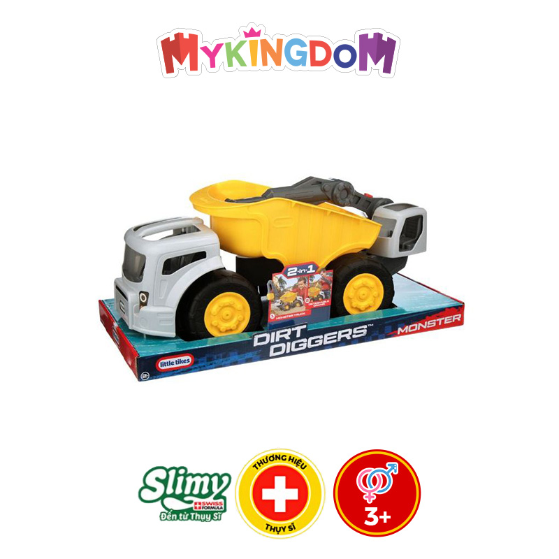 Đồ Chơi LITTLE TIKES Siêu Xe Đào Đất Khổng Lồ 650598E5C