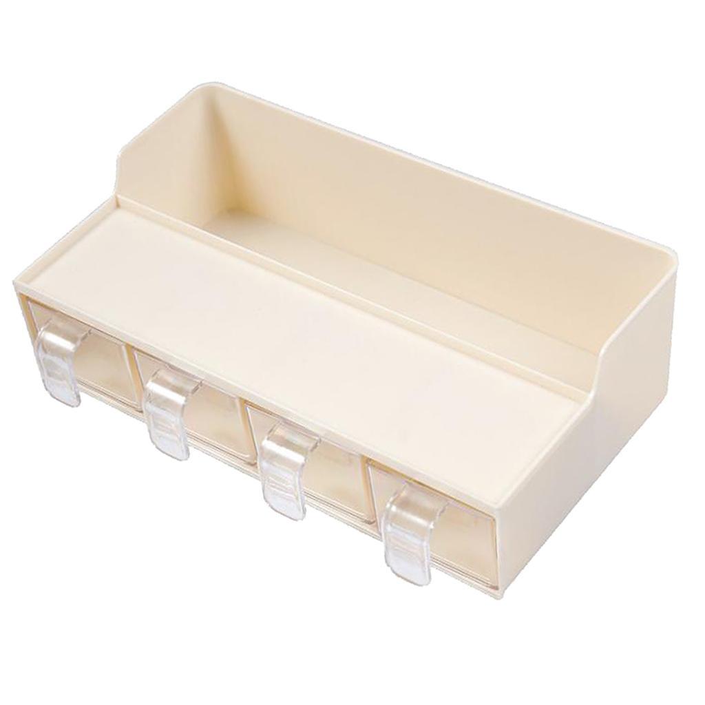 Multi-function Spice Jar Rack Condiment Pot Container Cruet Organizer