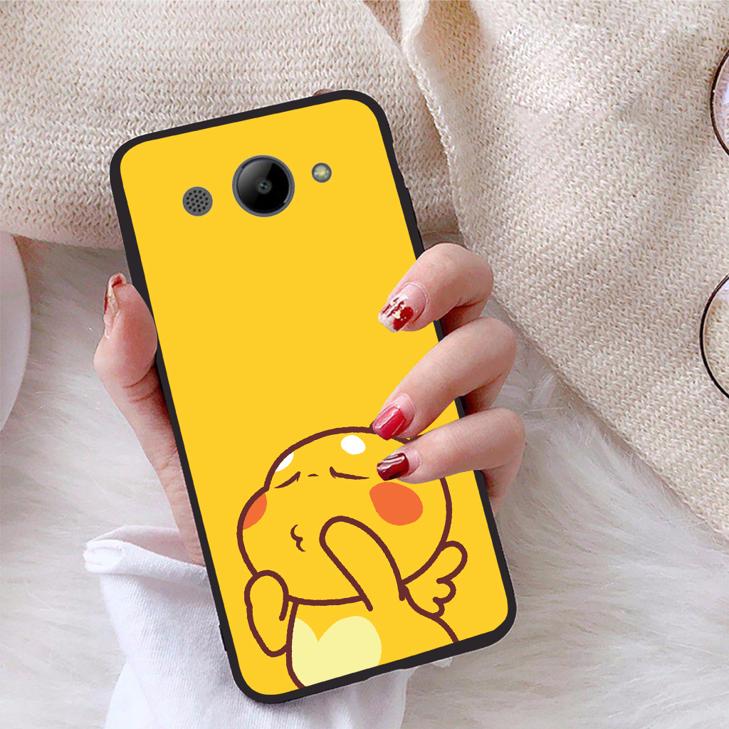Ốp lưng dành cho Huawei Y3 2017 viền dẻo TPU Bộ Sưu Tập Khủng Long Lai Ong - Hàng chính hãng