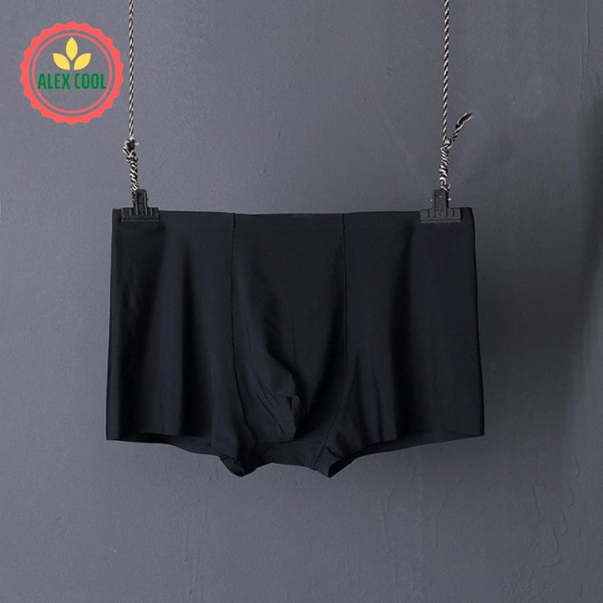 COMBO 4 Quần sịp đùi quần lót nam thun lạnh lụa sữa xu đúc cao cấp