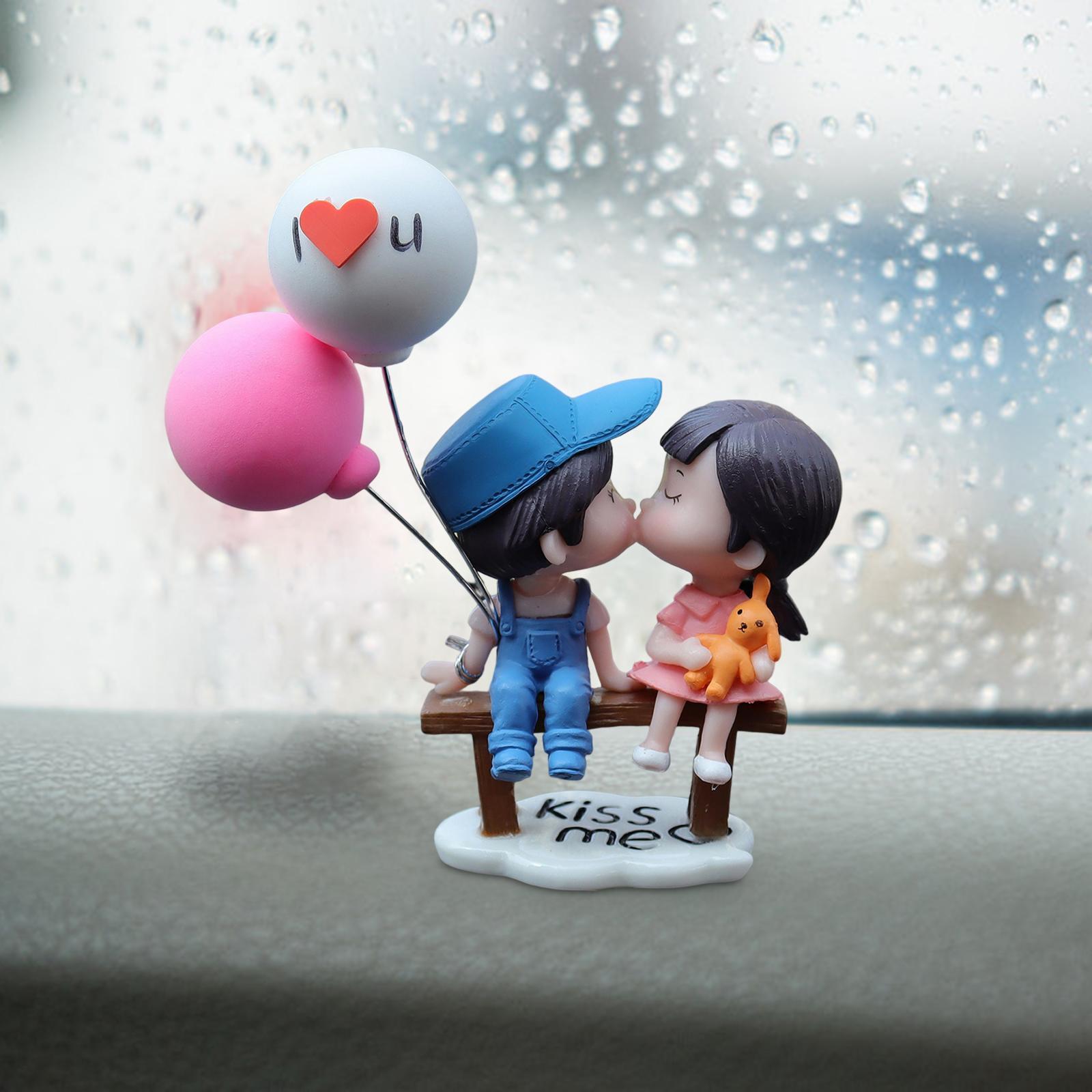 Car Dashboard Decorations Miniature figure Statue for Party Girls Gifts