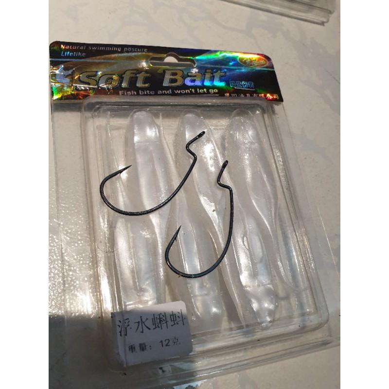 Mồi Skipping Trung Quốc (hộp 6 con + 2 lưỡi
