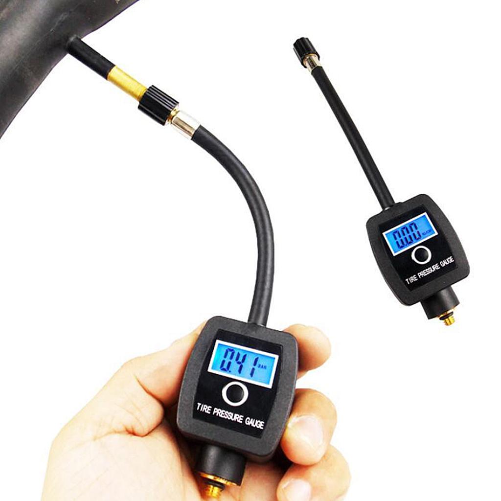 Digital Tyre Pressure Gauge Tire Indicator for Bike Motorcycle E-Bicycle