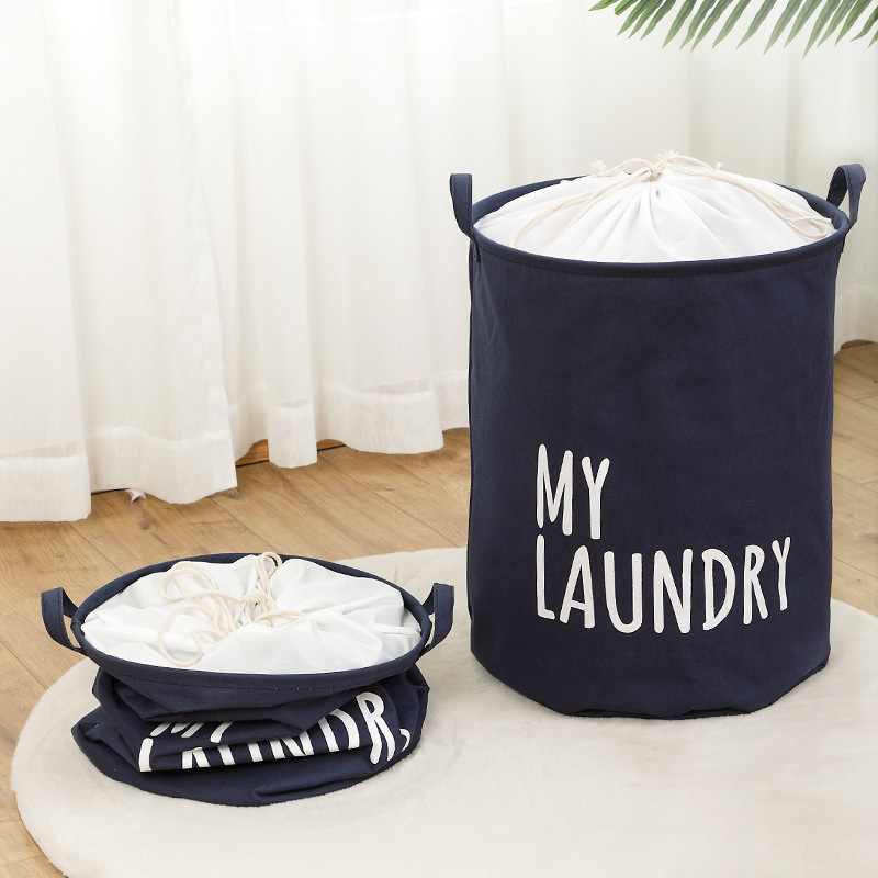 Giỏ Đựng Đồ Tròn Đa Năng Gấp Gọn Tiện Lợi My Laundry - Hàng Chính Hãng