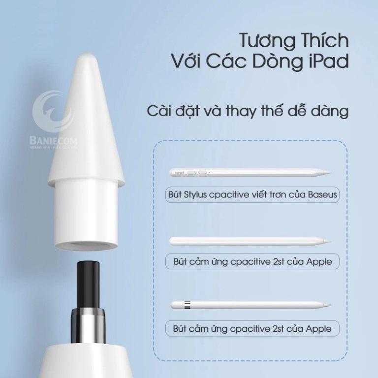 Bút Cảm Ứng Baseus Smooth Writing Capacitive Stylus Model 2022 ( Chỉ dùng cho l_Pad) (Hàng chính hãng