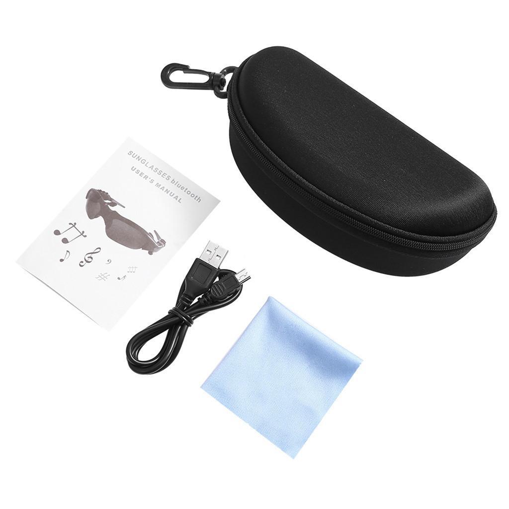 Bluetooth Glasses Sport Sunglasses Headset Cycling Music Earphone