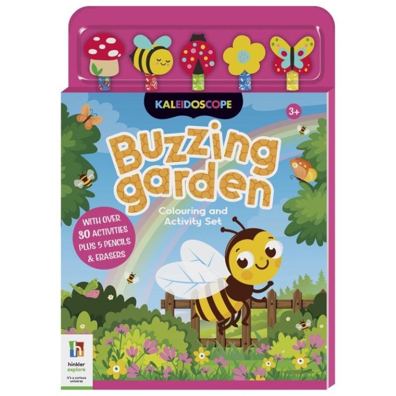 Sách Buzzing Garden Colouring & Activity Set