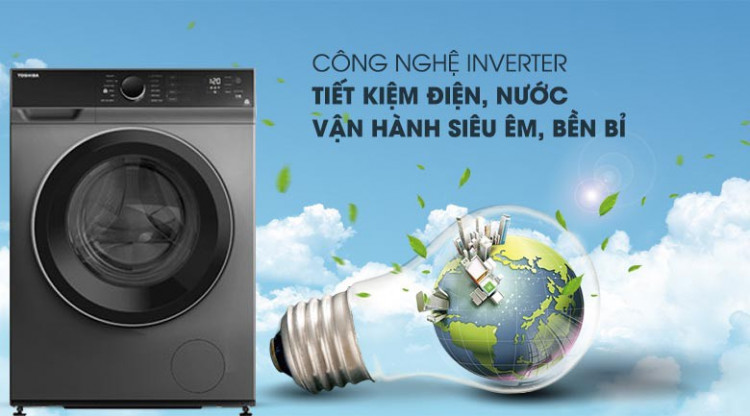 Vòi phun 360 độ - Máy giặt Toshiba Inverter 9.5 kg TW-BH105M4V SK Vòi phun 360 độ - Máy giặt Toshiba Inverter 9.5 kg TW-BH105M4V SK