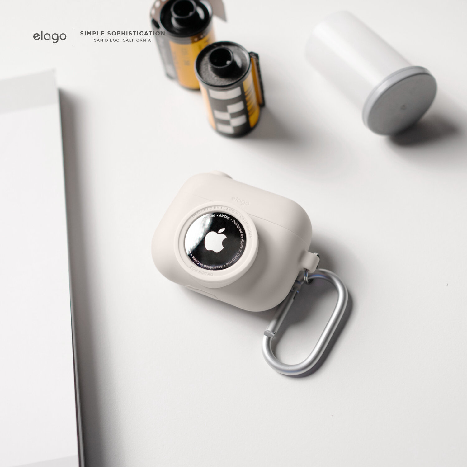 Ốp tai nghe Elago Snapshot cho Airpods Pro &amp; AirTag