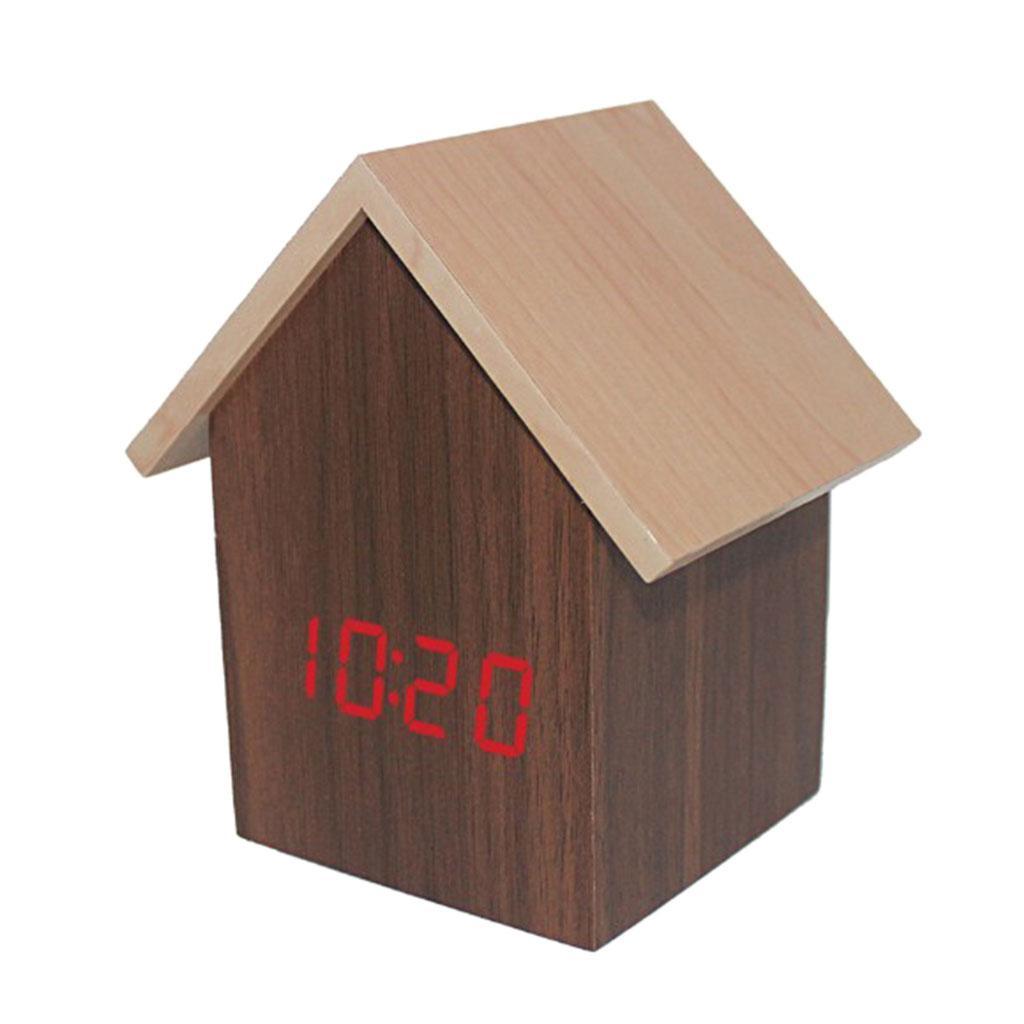 Korean Style Digital Clock Desk Electronic Alarm Timer Mantel Ornament Gift