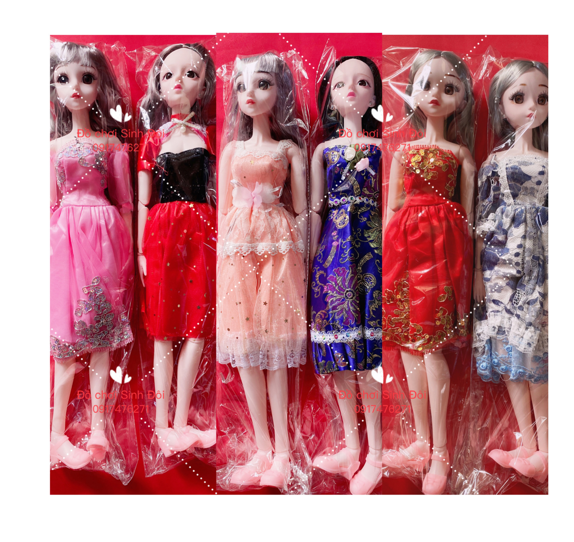 Búp bê 60 cm - 1 bê ngẫu nhiên