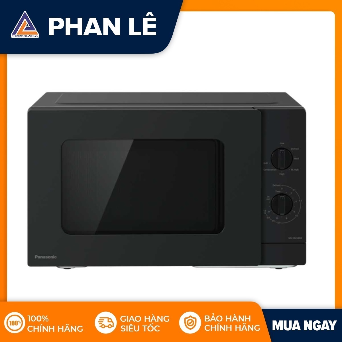 Lò vi sóng cơ có nướng Panasonic NN-GM34NBYUE 24L - Hàng Chính Hãng