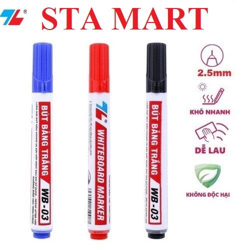 Bút lông viết bảng Thiên Long WB-03, Bút viết bảng trắng