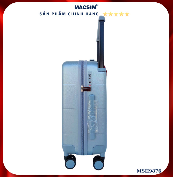 Vali cao cấp Macsim Hanke MSH9873-Hàng loại 1(size 20 inch)