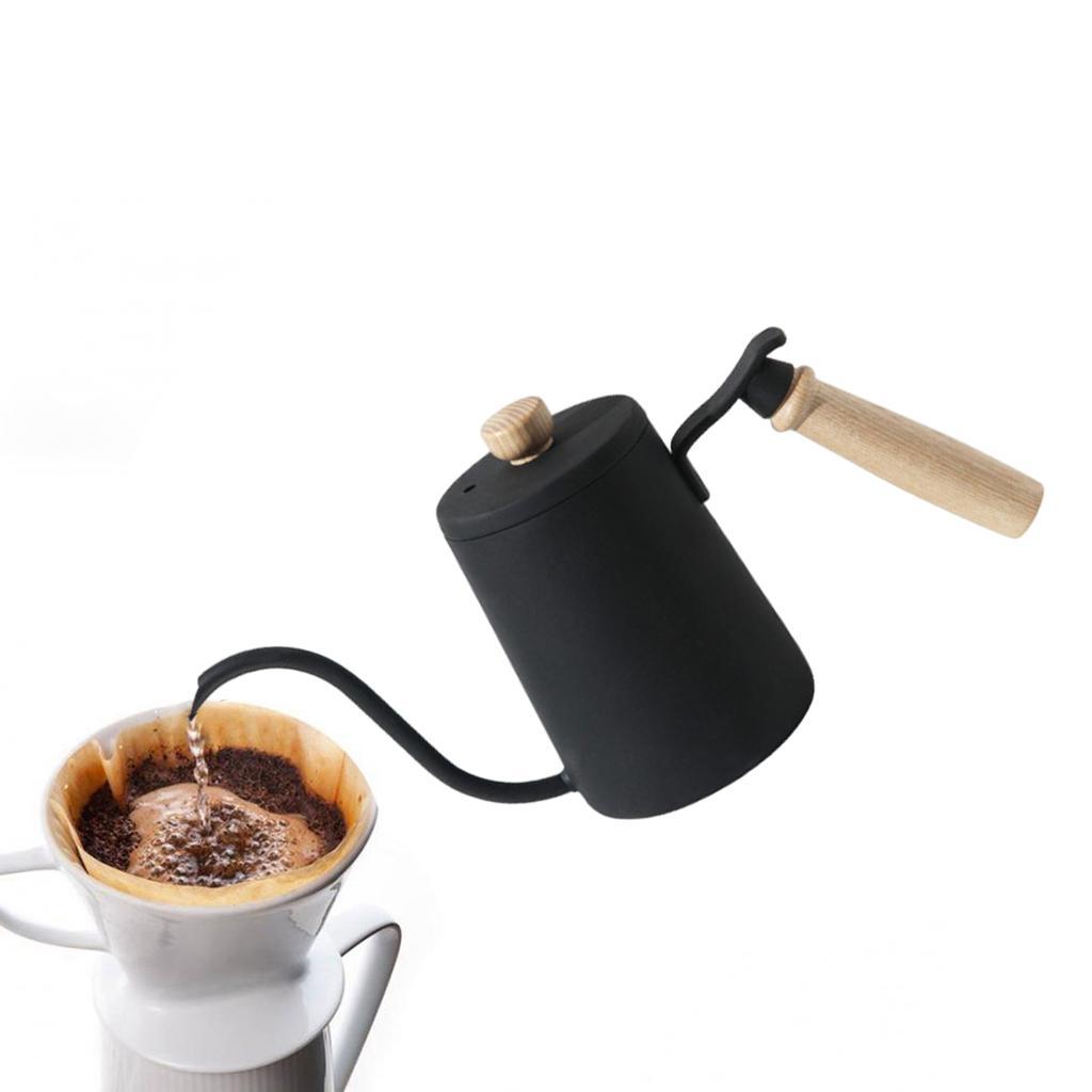 Anti-Rust Tea Kettle Gooseneck Reusable Coffee Pot for Kitchen