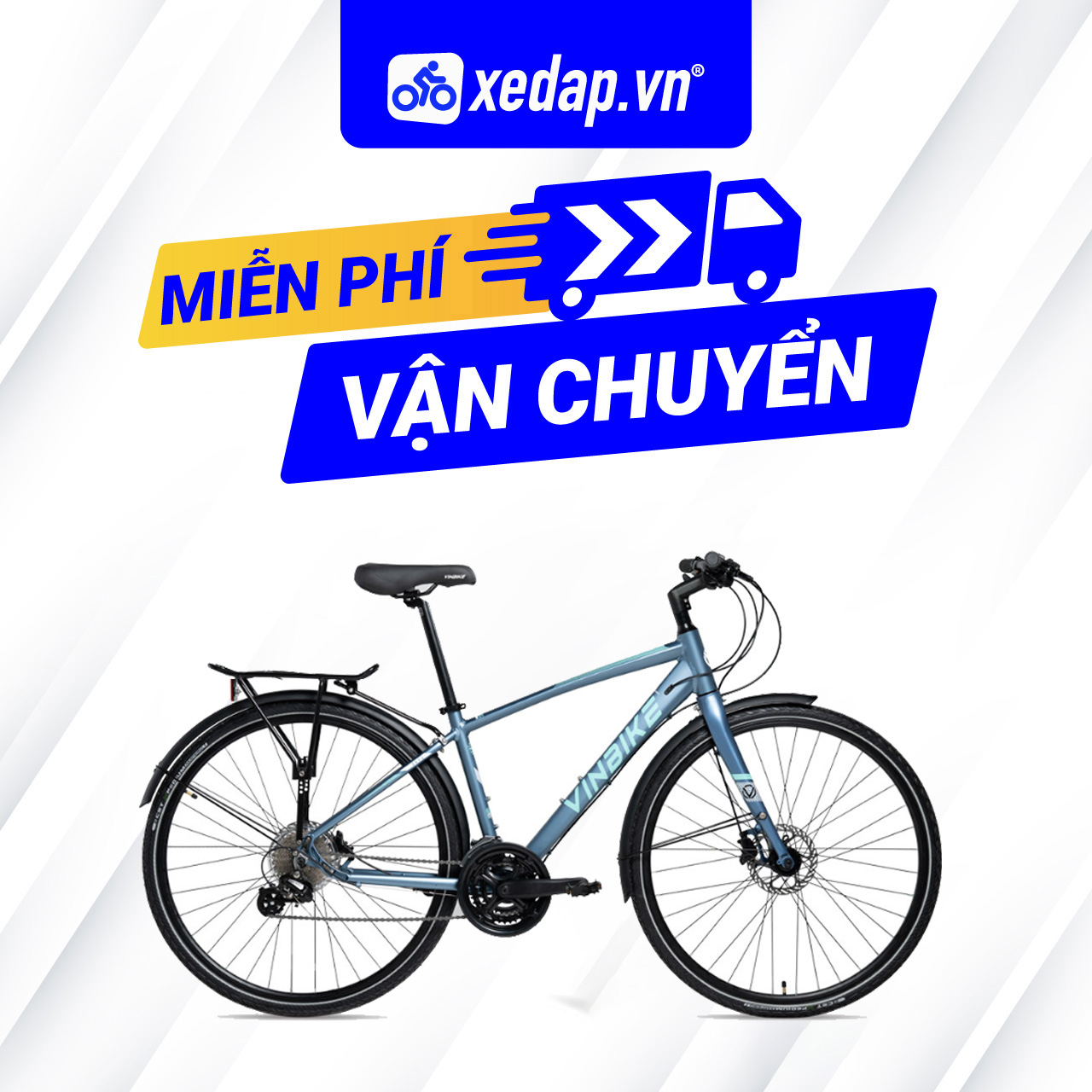 Xe Đạp Đường Phố Touring Vinbike Sky 2 – Phanh Đĩa, Bánh 700C