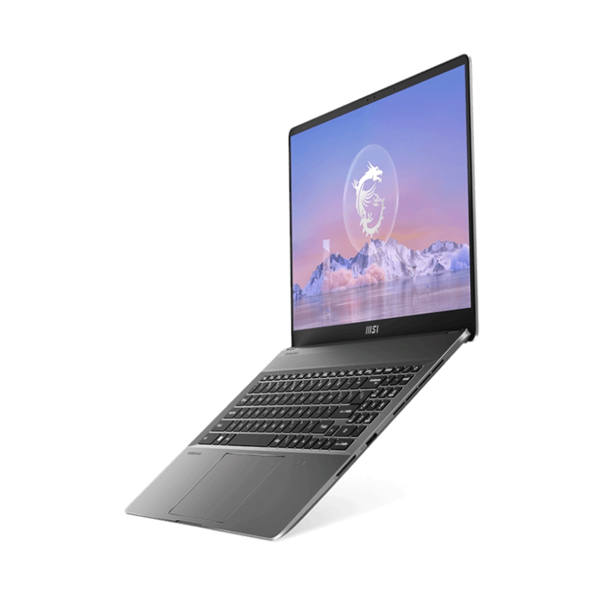 Laptop MSI Creator Z16 HX Studio (B13VGTO-062VN) (i9 13950HX 64GB RAM/2TB SSD/RTX4070 8G/16.0 inch QHD+ Touch/Win 10/Xám/Vỏ nhôm) - Hàng Chính Hãng