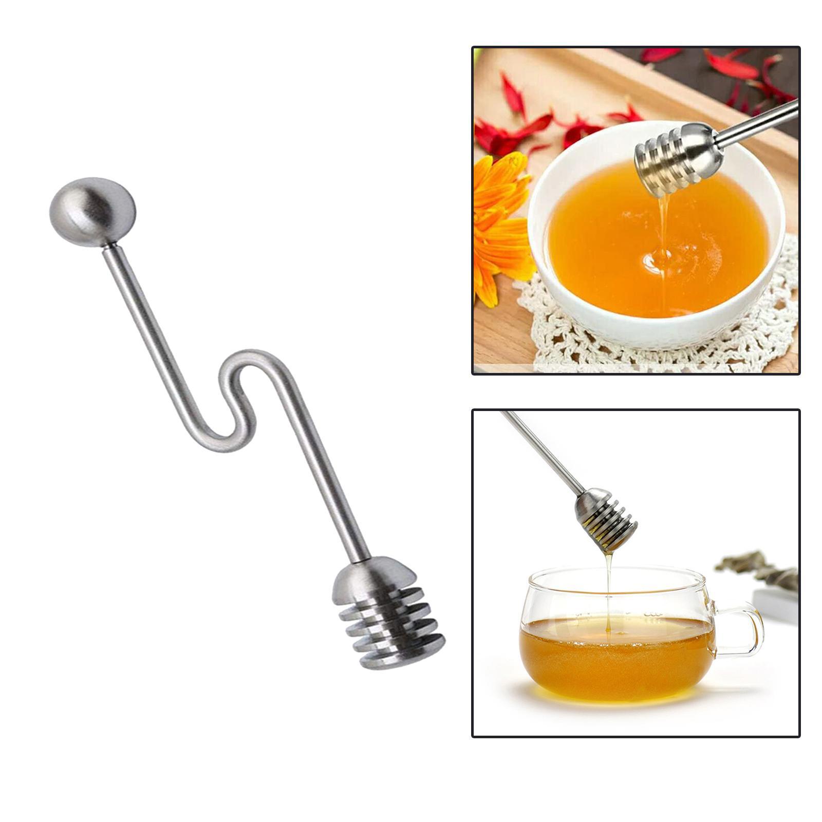 Mixing Spoon Reusable Long Handle Bending Rod honey spoons for Espresso