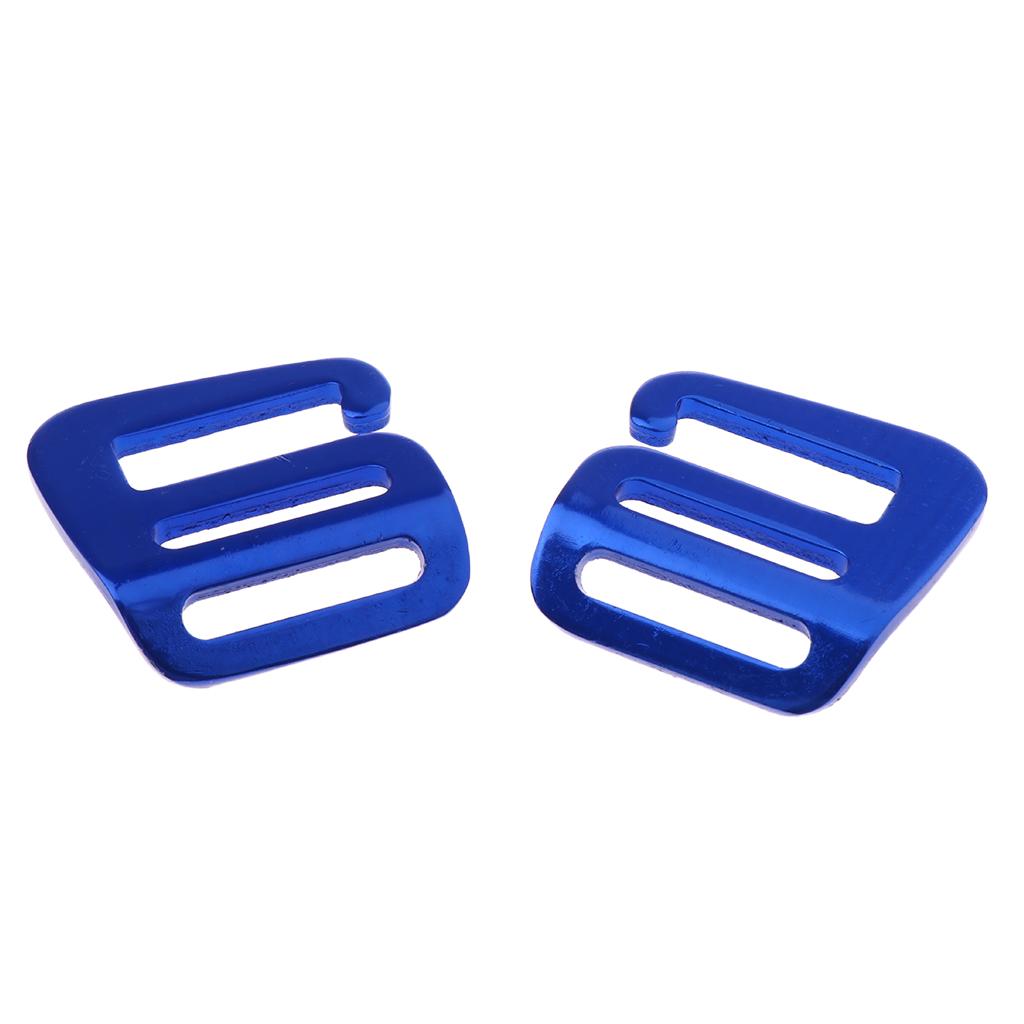 Móc Khóa Vải Ngoài Trời 2 Chiếc G 1 Inch Cho Dây đeo Ba Lô 25 Mm