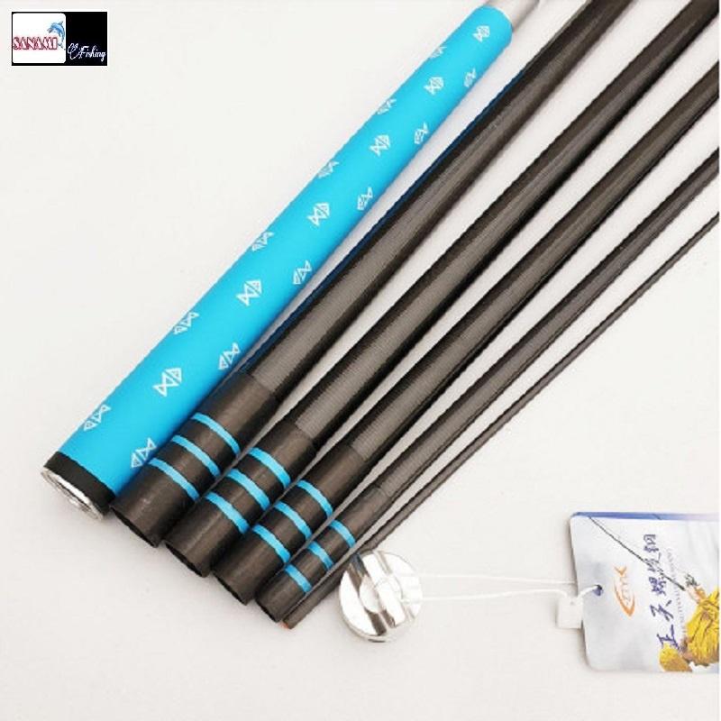 Cần Câu Tay Câu Đài Bạch Kinh Thiên Xanh Opal 6H Tặng Kèm Ngọn Phụ CD28 CT14 - ANam-Fishing