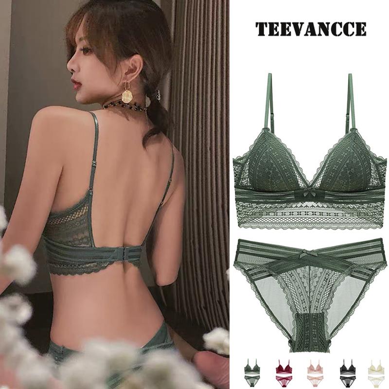 Không Có Dây Bộ Áo Ngực Ren Bralette Quần Lót Chất Lượng Cao Đẩy Lên Áo Thời Trang Áo Ngực Và Quần Bộ Gợi Cảm quần Lót Ren Nữ