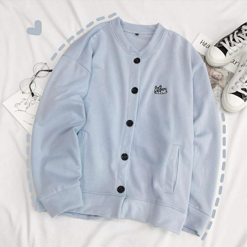 Áo Khoác Nỉ Bông Cardigan PUPPY LAZY 07.07 Unisex
