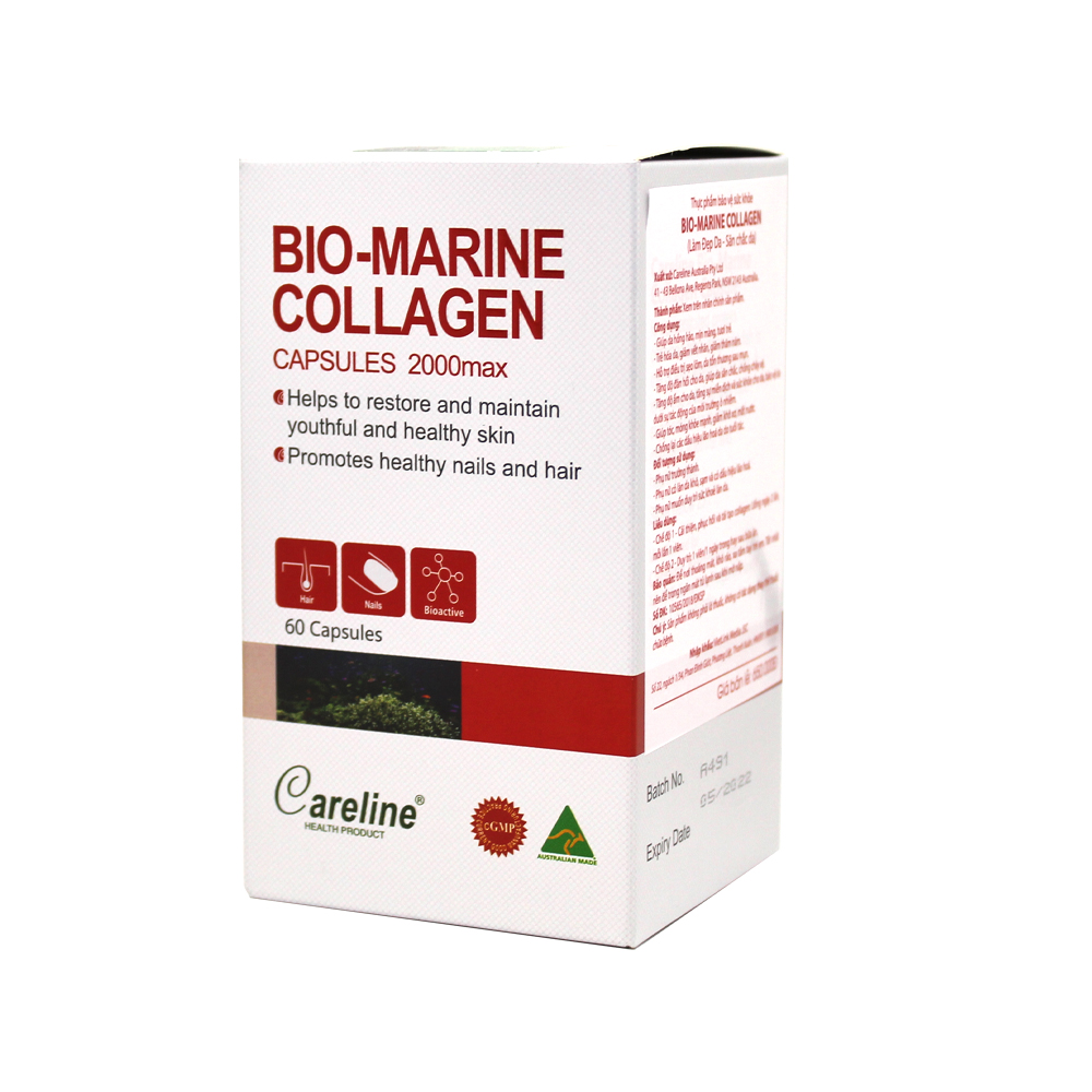 Viên uống Bio Marine Collagen Careline