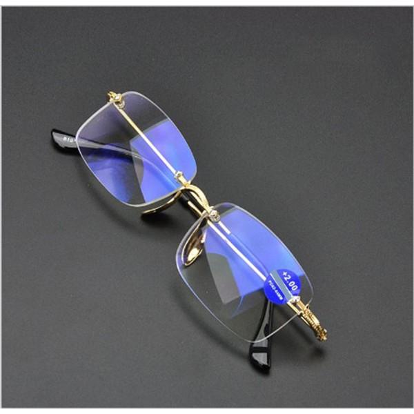 Kính lão thị trung niên HAI TRÒNG xa gần gọng GOLD vàng KT92UNIQUI