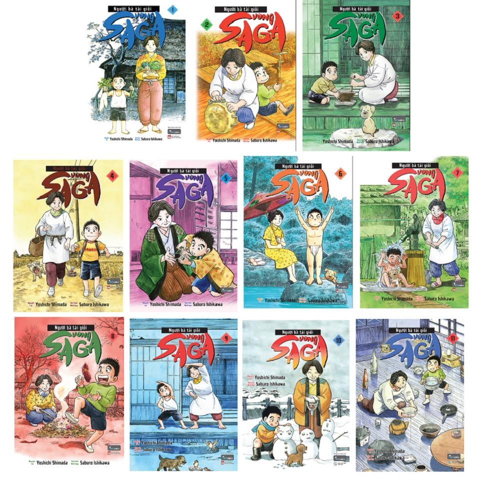 Combo 11 Tập: Người Bà Tài Giỏi Vùng Saga - Bản Quyền