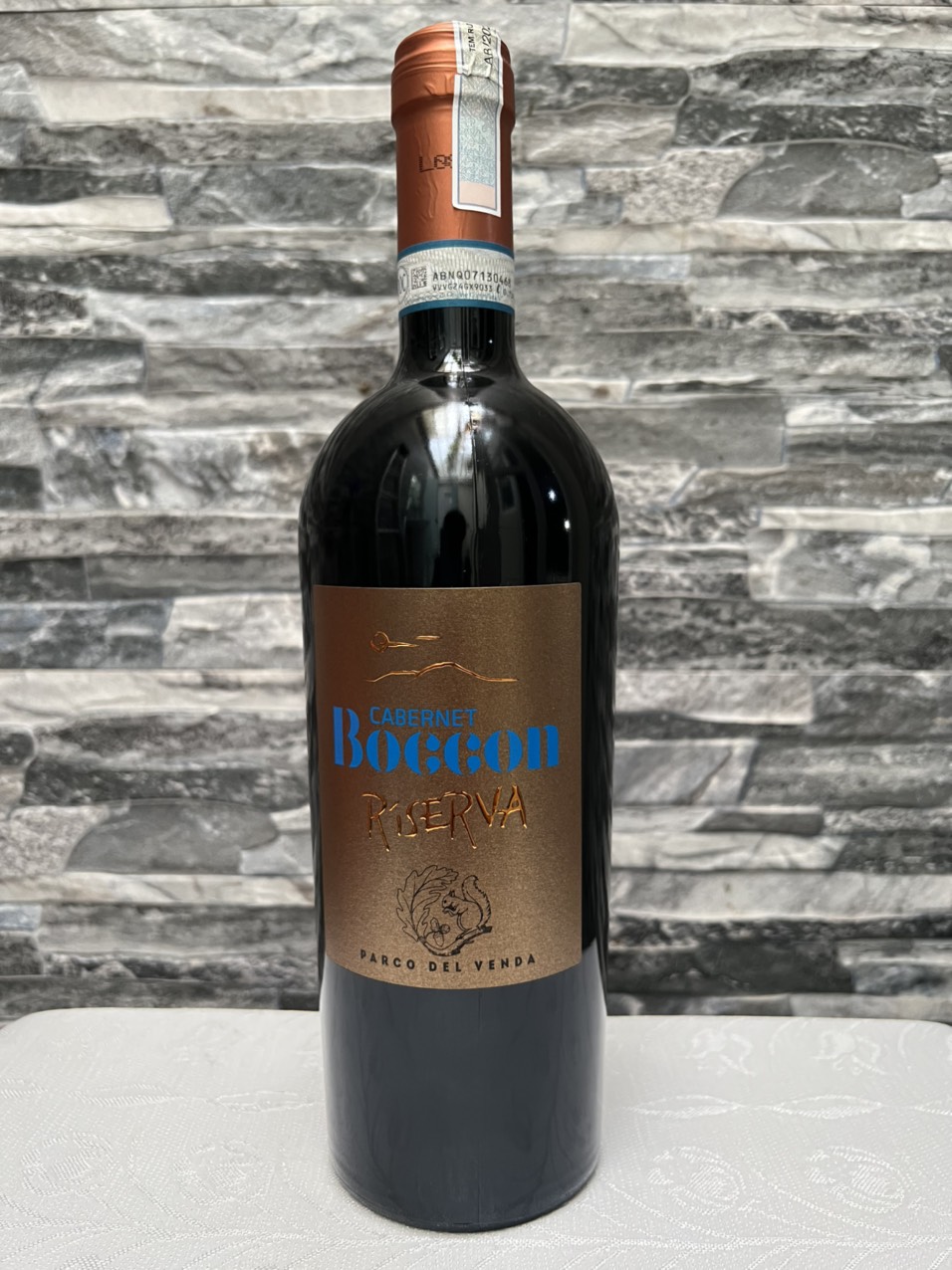 Rượu Vang Đỏ Cabernet Riserva Boccon DOC 750ml 15.5% vol