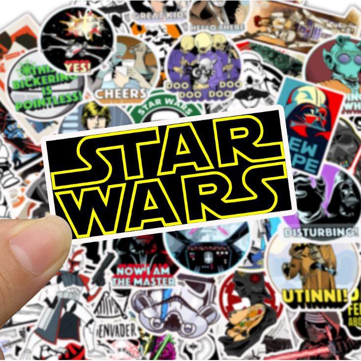 Sticker dán cao cấp STARWAR Cực COOL ms#40