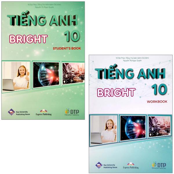 Combo Sách Tiếng Anh 10 Bright – Students Book  Workbook Bộ 2 Cuốn