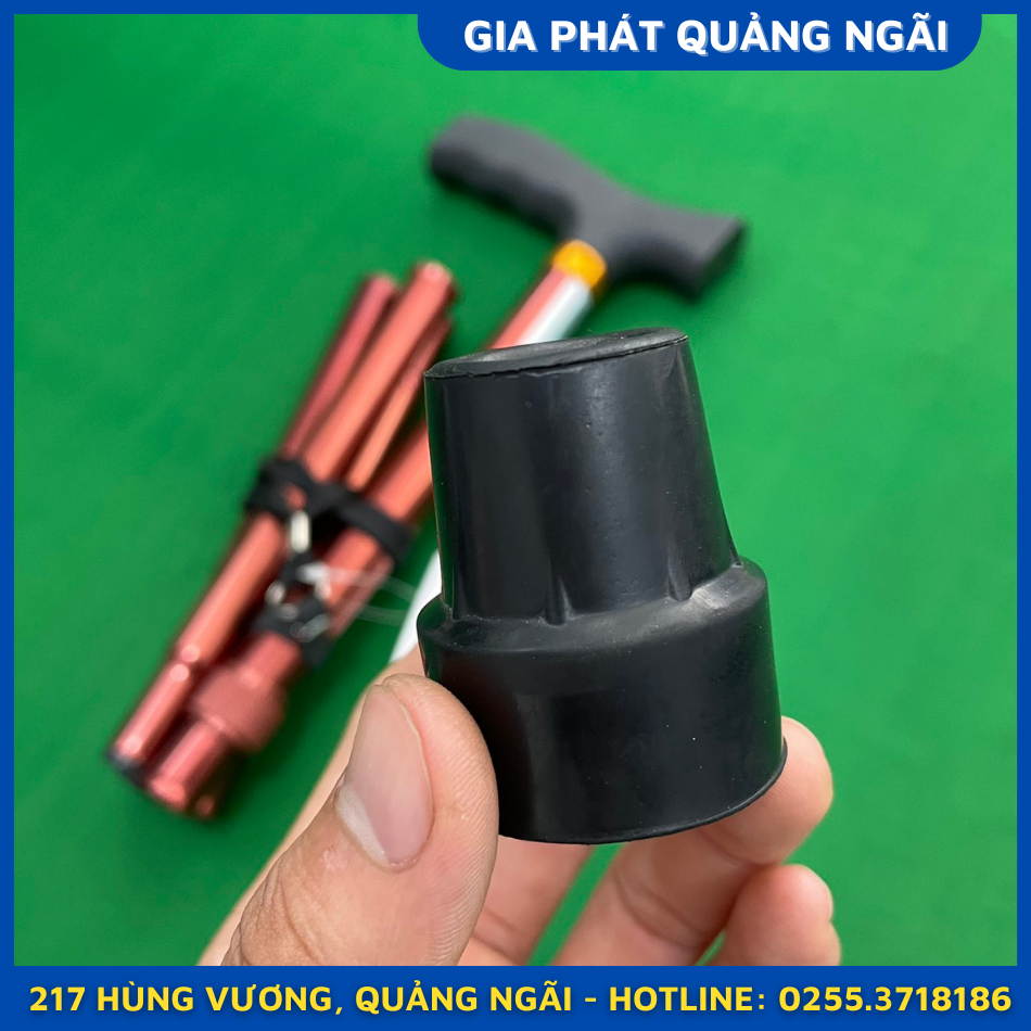 NÚT ĐẾ CAO SU GẬY CHỐNG TRƯỢT CÁC LOẠI 3 CHÂN 4 CHÂN GẬY GẤP GỌN