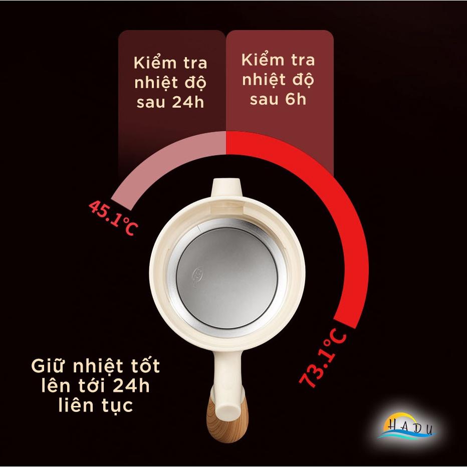 Bình nước giữ nhiệt cao cấp inox 316 1400ml chất lượng cao an toàn giữ nhiệt hơn 24h đa năng đựng trà nước ép sữa