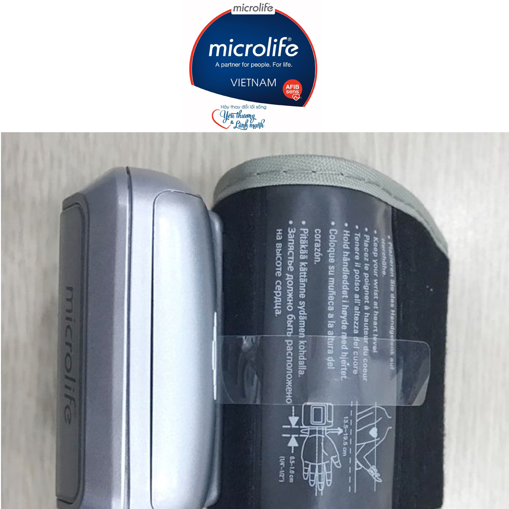 Máy đo huyết áp cổ tay Microlife BP 3BJ1-4D | Công Nghệ MAM , Cho Kết Quả Nhanh Chóng - Thương Hiệu Thụy Sỹ