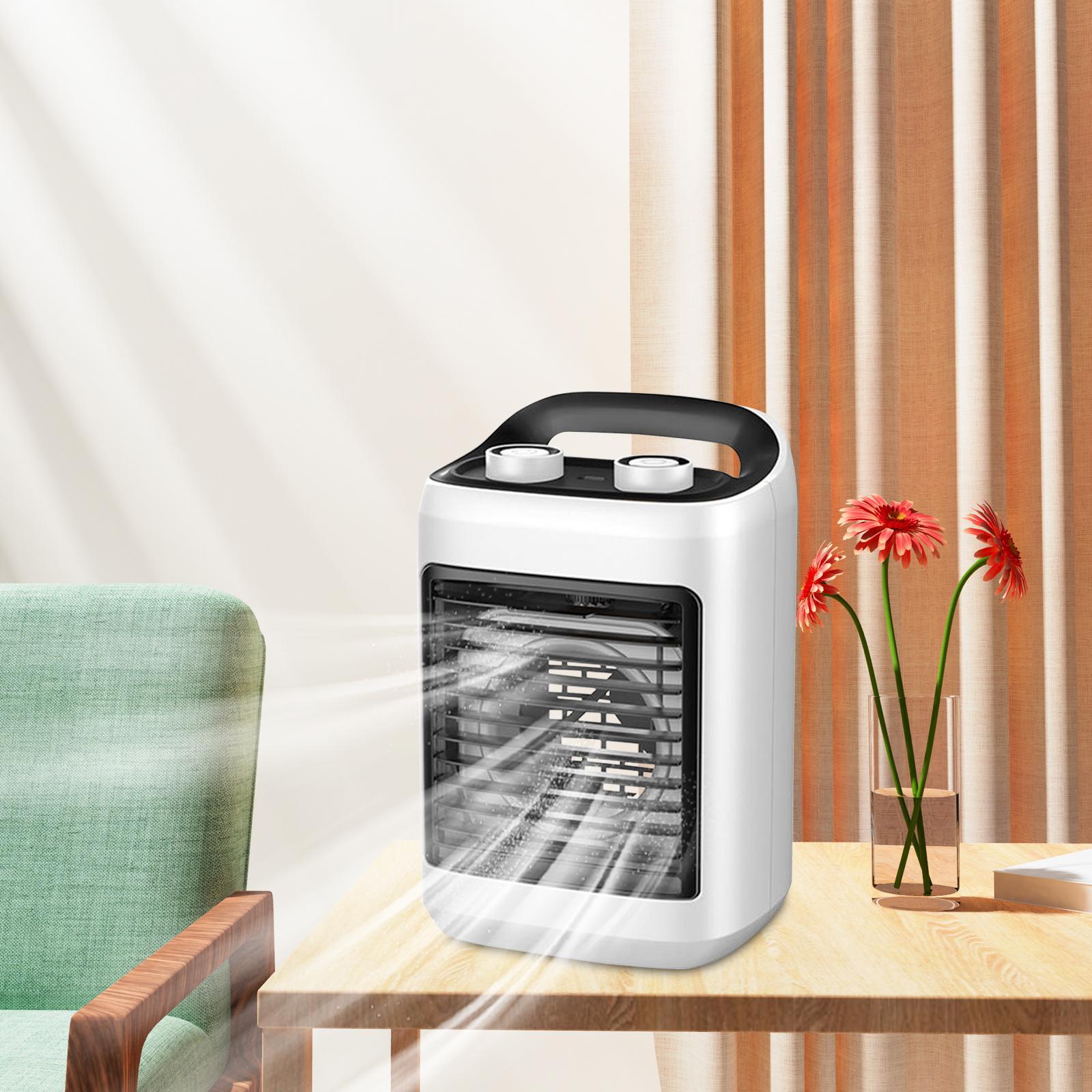 Air Conditioning Fan Personal Portable Air Conditioner for Desk Dorm Bedroom