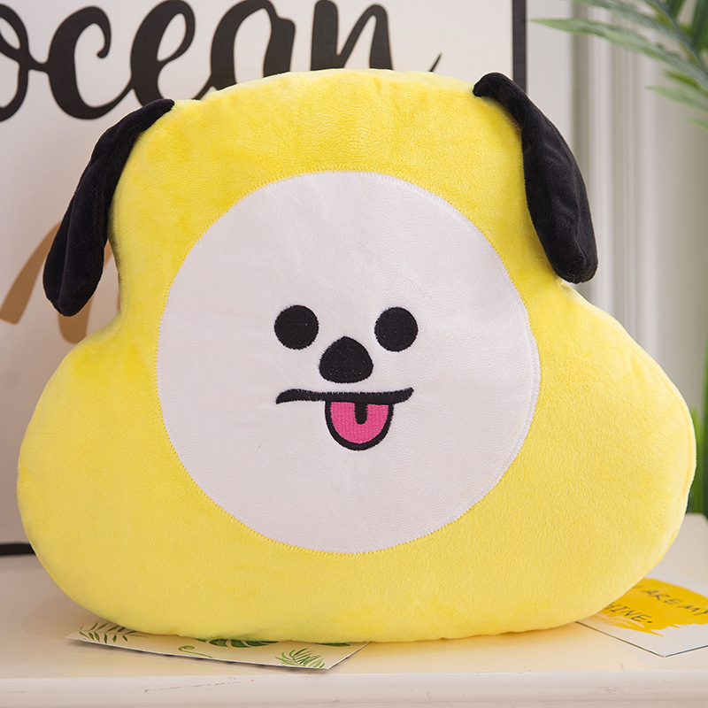 Gối ôm thú bông CHIMMY BT21 BTS siêu cute (Tặng móc khóa BTS)