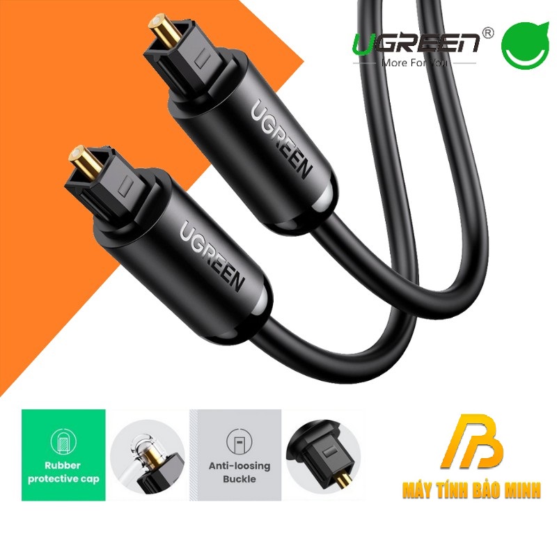 Cáp Audio quang Toslink dài 3M Ugreen 10771 - Hàng Chính Hãng