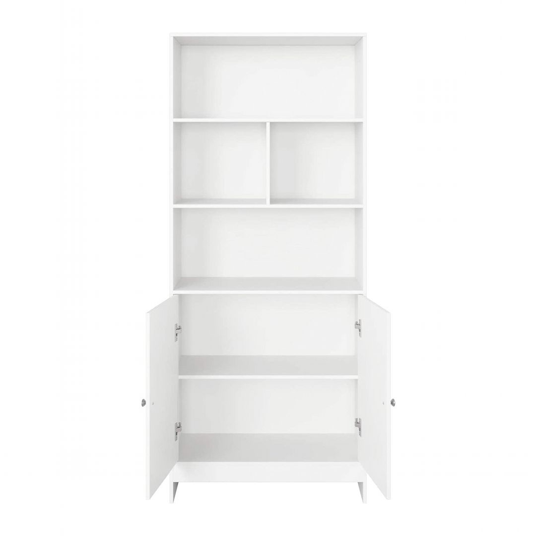 Giá đỡ sách gia đình bằng gỗ kiểu dáng nhỏ gọn SMLIFE Bobshell