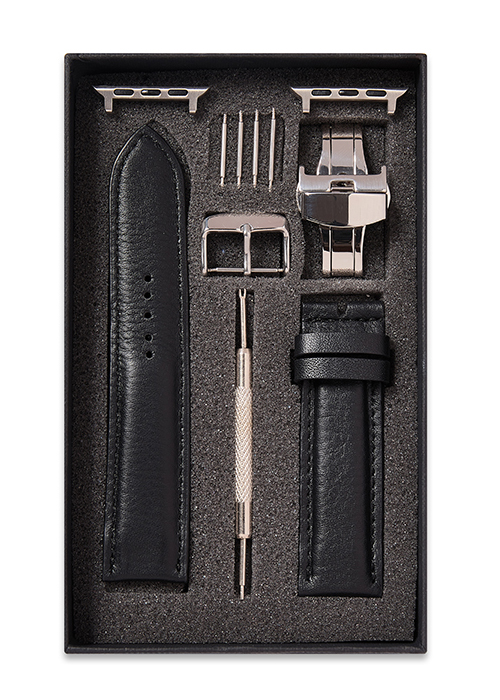 Dây đồng hồ SAM Leather SAM005ABD - Dây da đồng hồ Apple Watch 38/40 – 42/44, dây đồng hồ da bò Size 20mm/22mm, Dây đeo đồng hồ phù hợp các loại ( Swatch, Apple 1,2,3,4,5, Iwatch và đồng hồ cổ điển )
