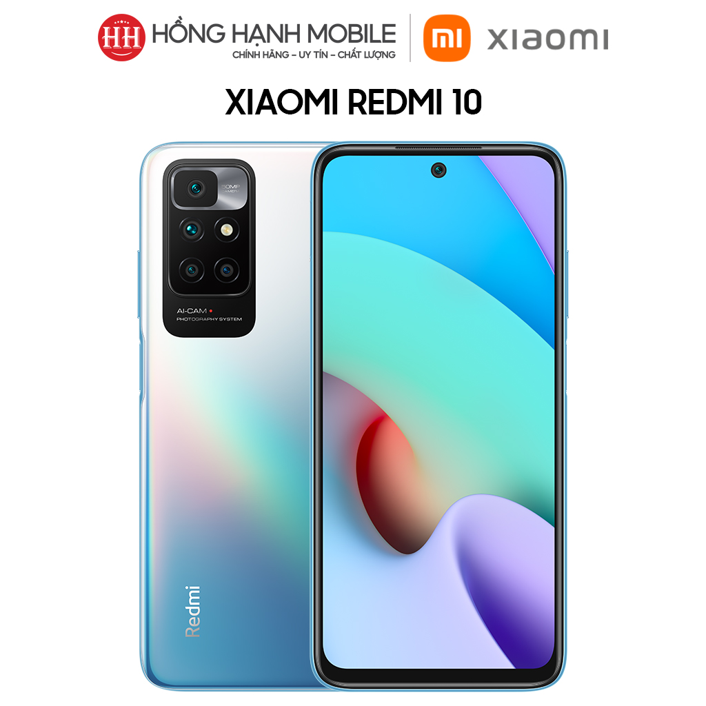 Hình ảnh Điện Thoại Xiaomi Redmi 10 4GB/128GB - Hàng Chính Hãng