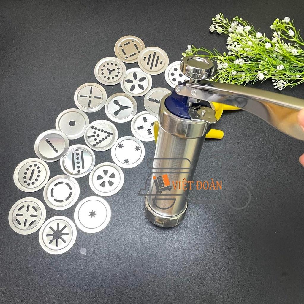 KHUÔN NHẤN BÁNH QUY, tạo hình COOKIES 3D sắc nét - INOX. Dụng cụ làm bánh chuyên nghiệp