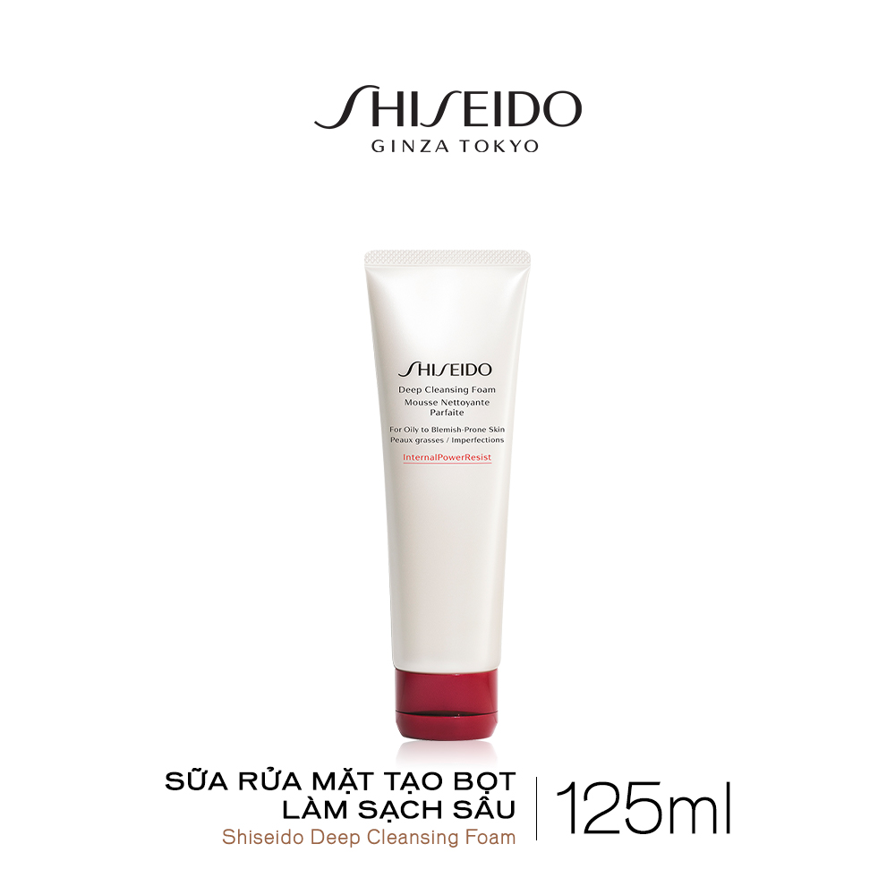 Sữa Rửa Mặt Tạo Bọt Làm Sạch Sâu Shiseido Deep Cleansing Foam (125ml) - 14528