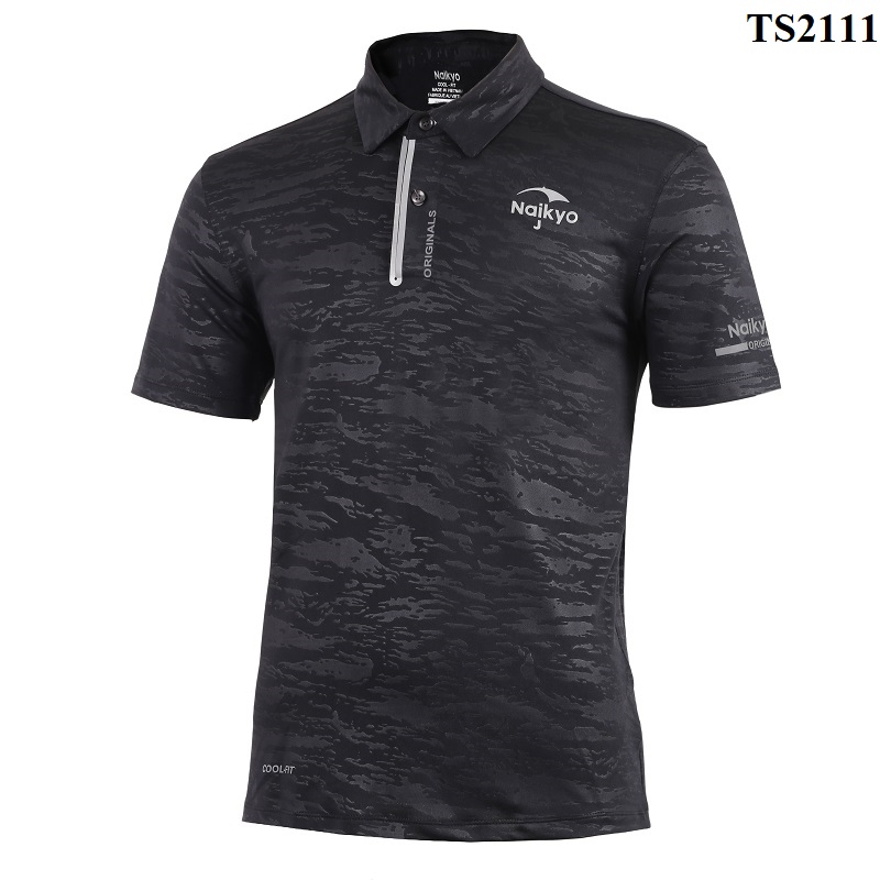 Áo Thun Nam Polo Ngắn Tay NAIKYO TS2021 Chất Liêu 100% Polyester Năng Động, Trẻ Trung, Nam Tính