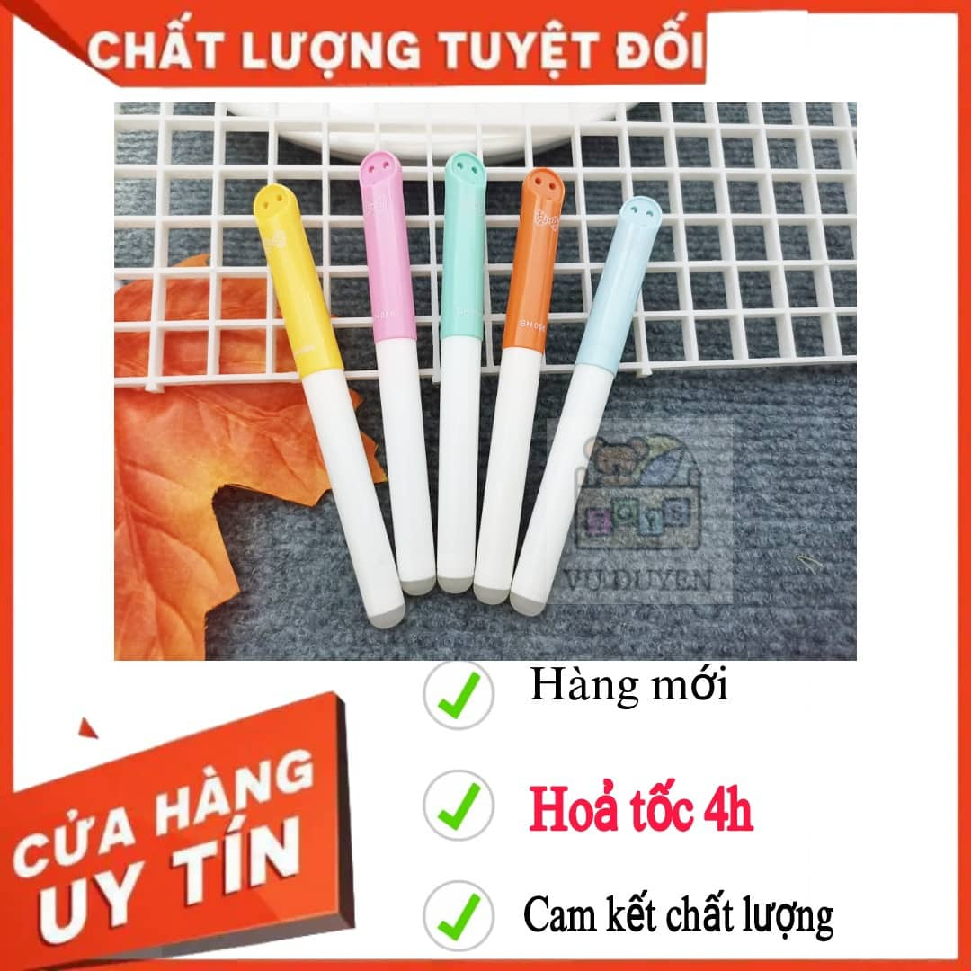 Bút máy luyện chữ đẹp mặt cười ngòi êm trơn, nhẹ cho học sinh tập viết