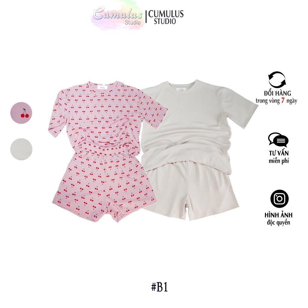 Set bộ thể thao năng động Cumulus chất thun tổ ong cao cấp B01