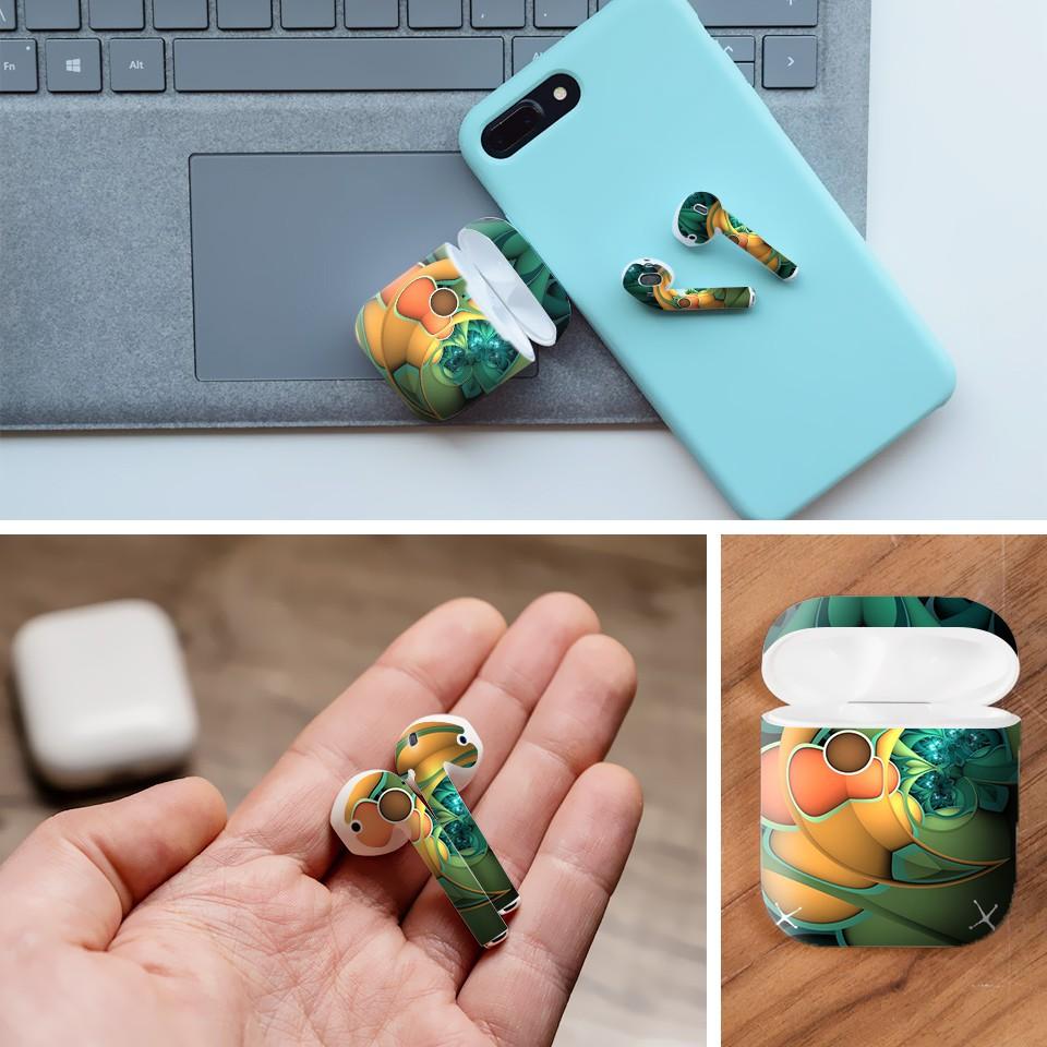 Miếng dán skin cho AirPods in hình Họa tiết - HTx040