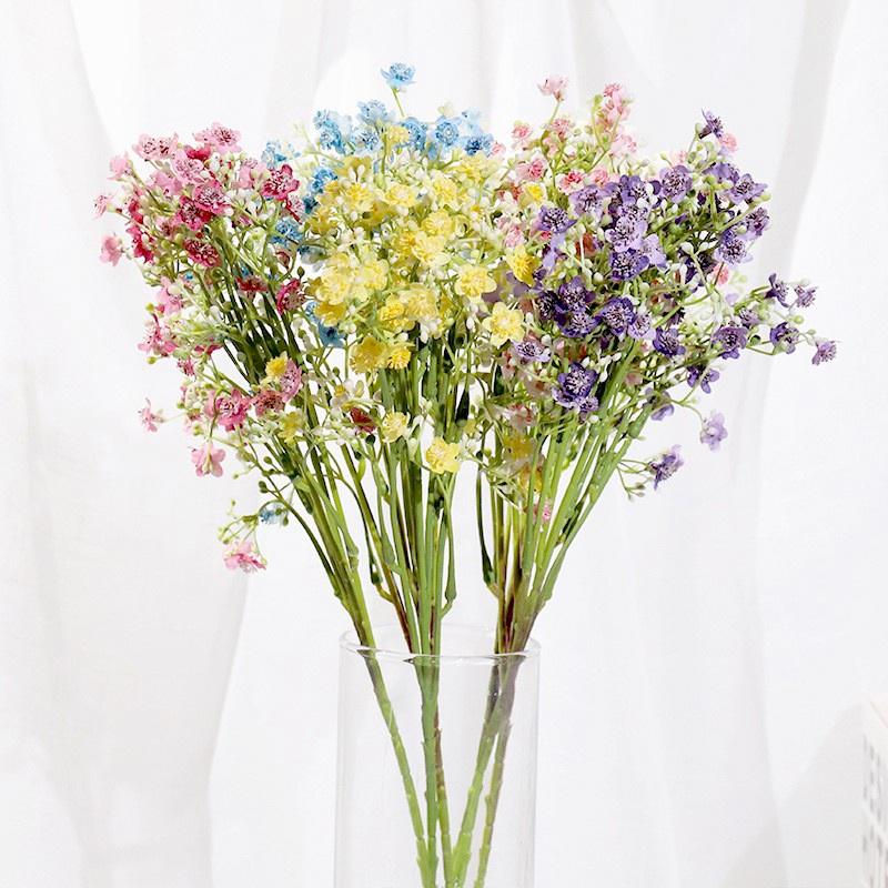 Cành Hoa gypsophila Nhân Tạo Dáng Dài Chuyên Dụng Cho Trang Trí