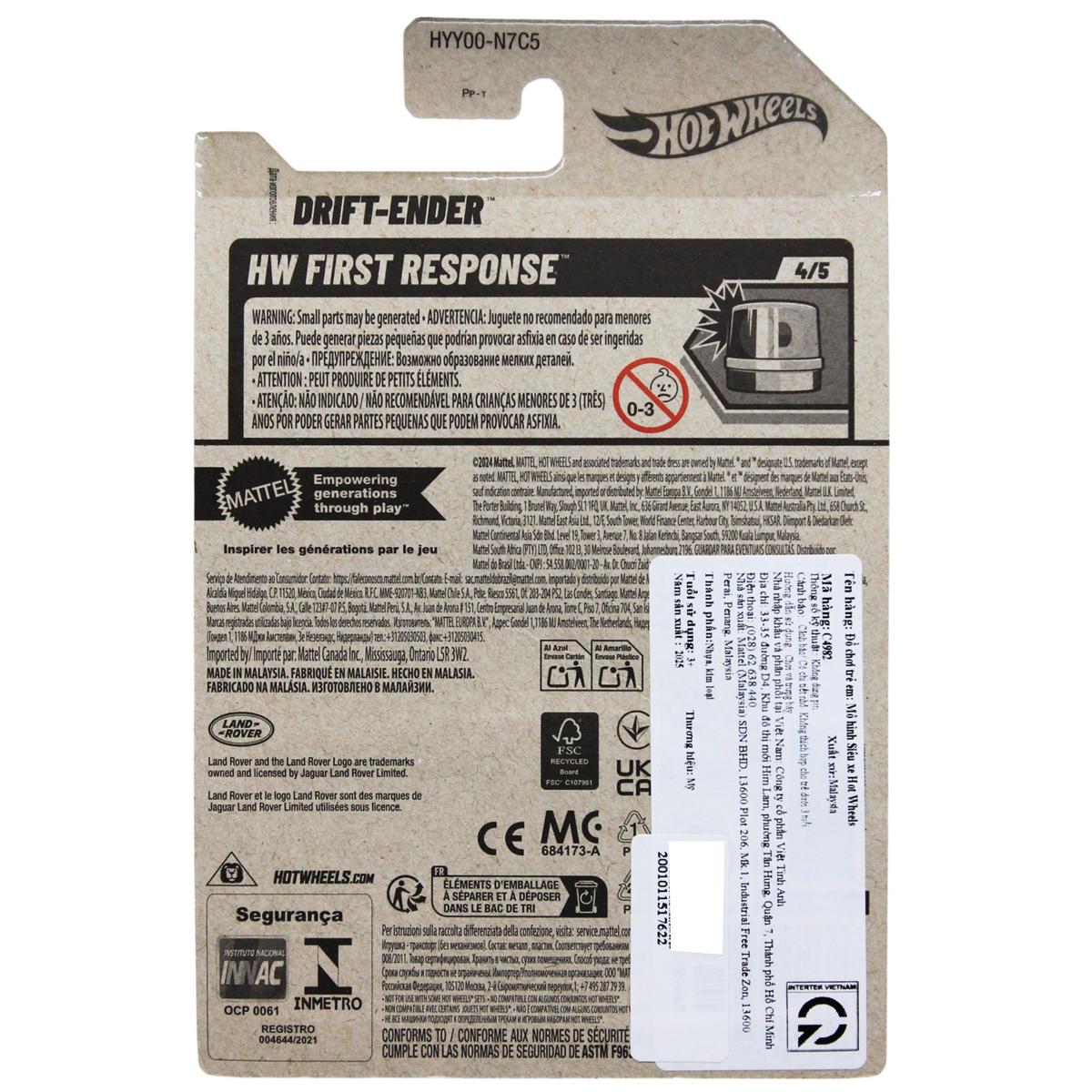 Siêu Xe Hot Wheels C4982 - 114/250 - Drift-Ender