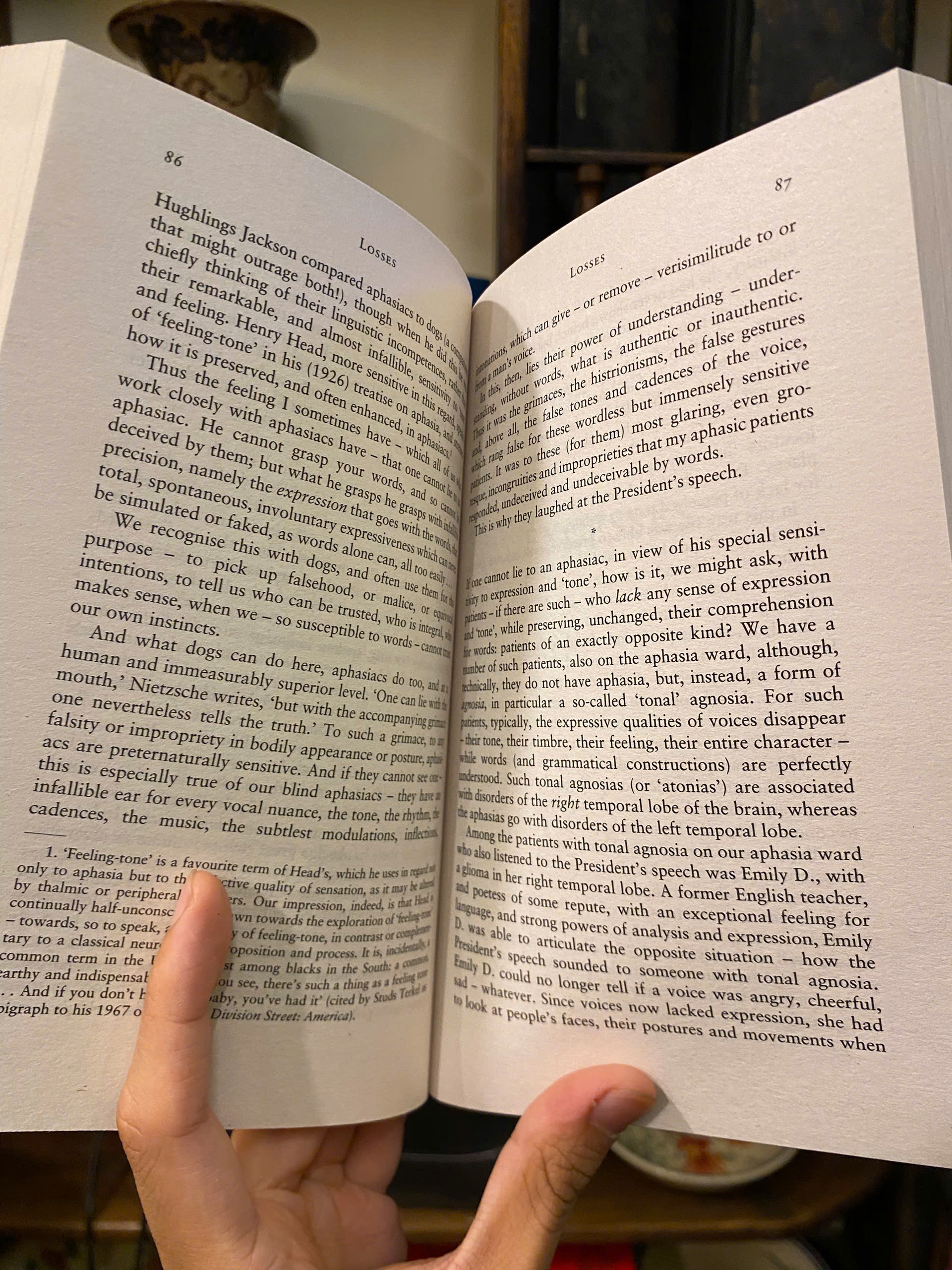 Sách - The Man Who Mistook His Wife for a Hat by Oliver Sacks | Nonfiction / Psychology / Ngoại văn